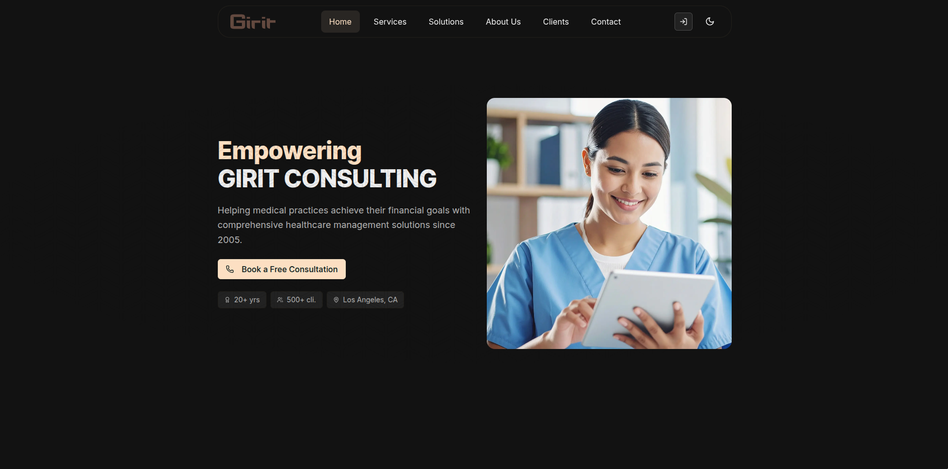 Healthcare Appointment & Management System Website